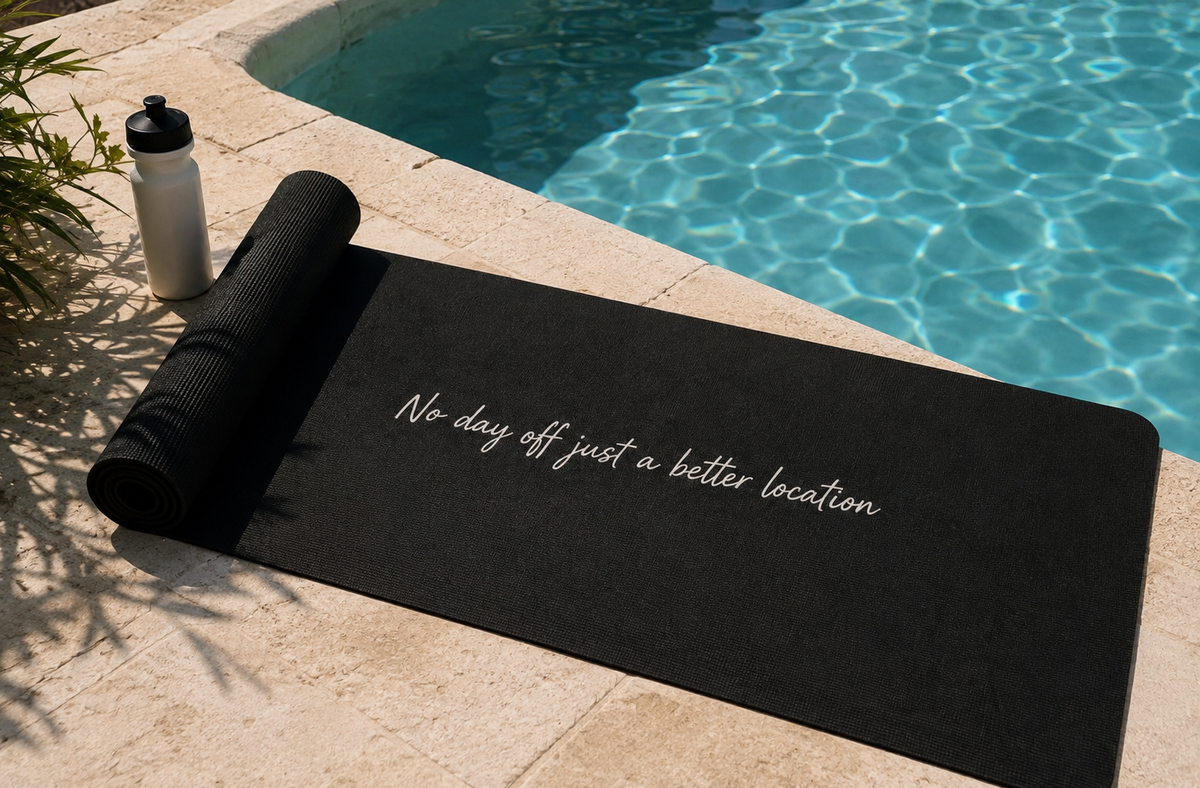 Yoga Mat Quote