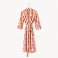 Cotton Print Dressing Gown