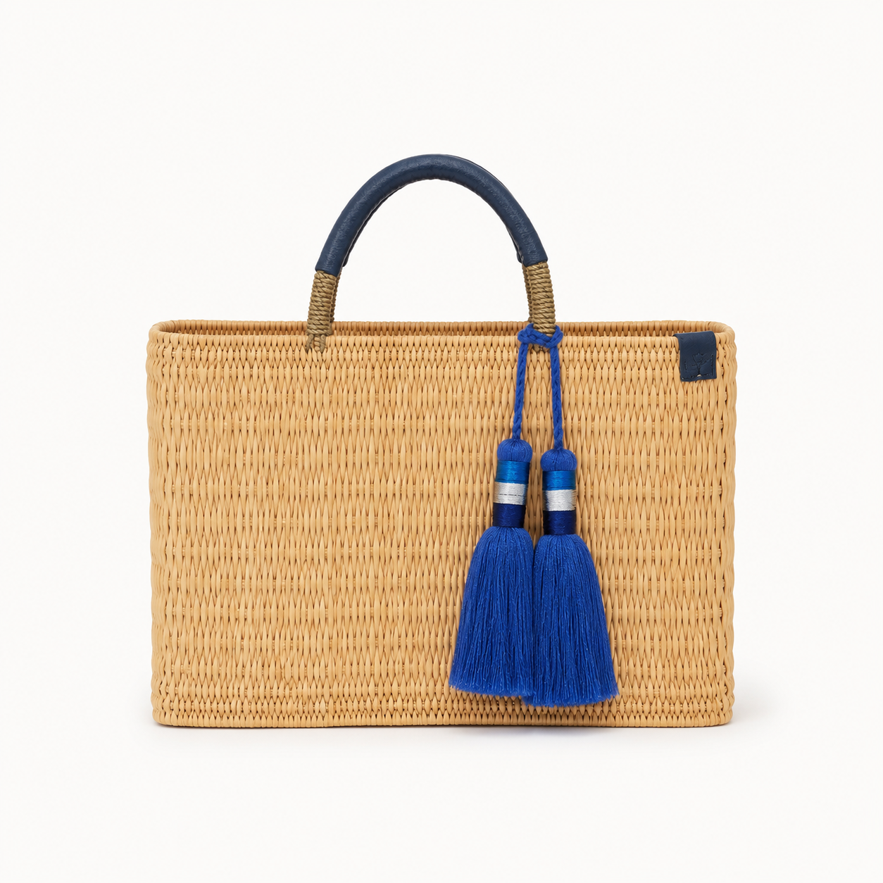 Beautiful Reed Basket with Tassle