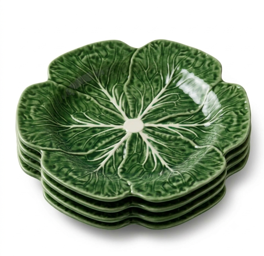 Cabbage Dinner Plates - Green