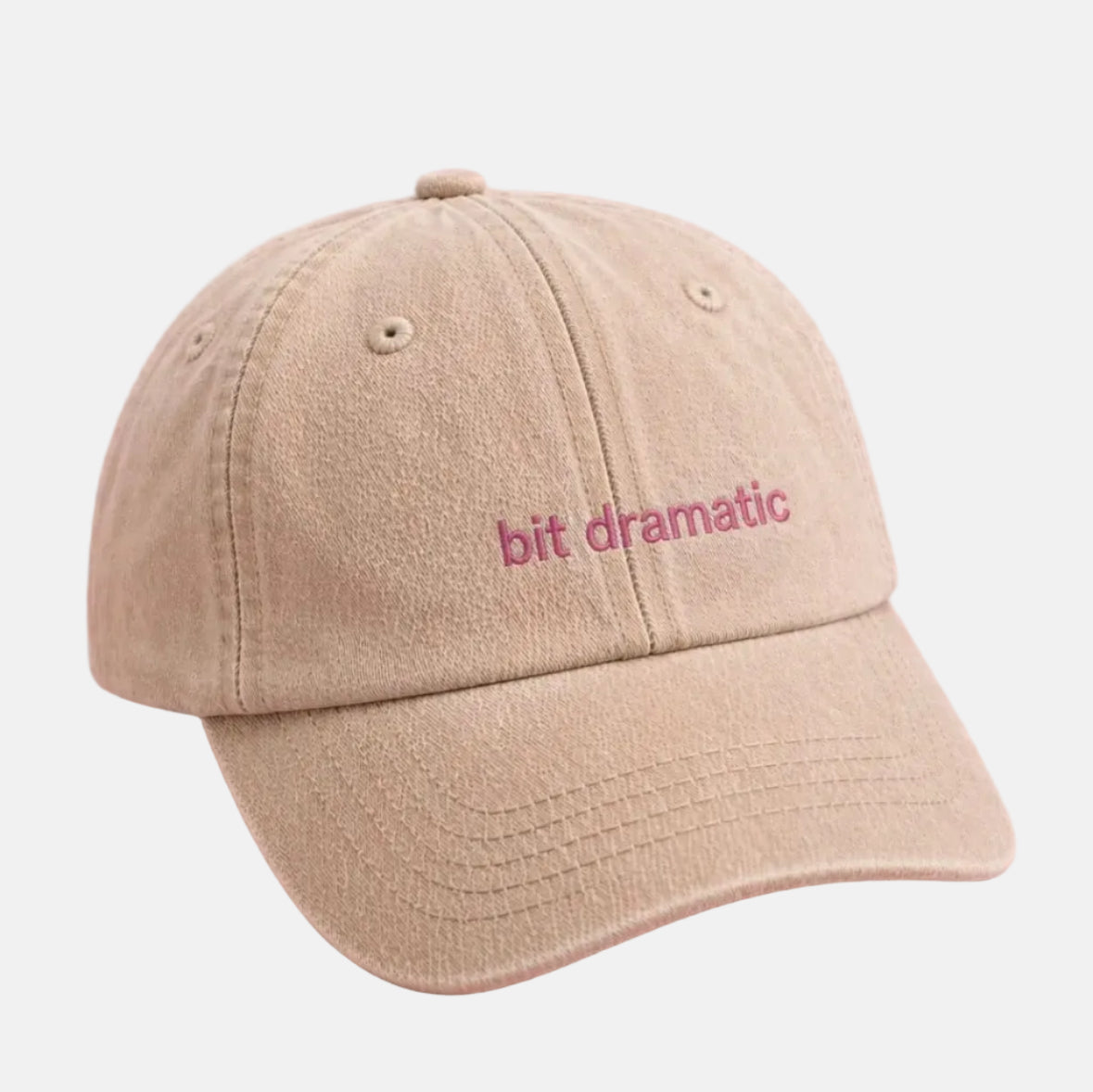 'Bit dramatic' Cap