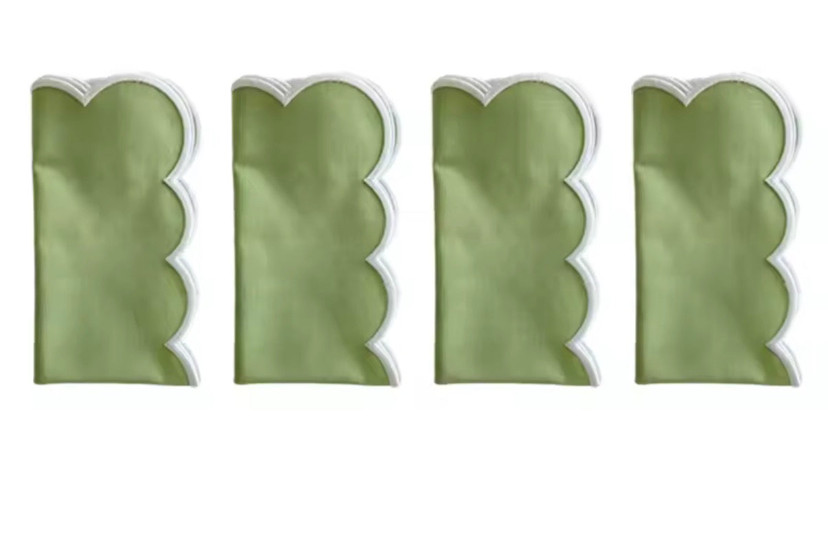 Cotton Napkins - Green