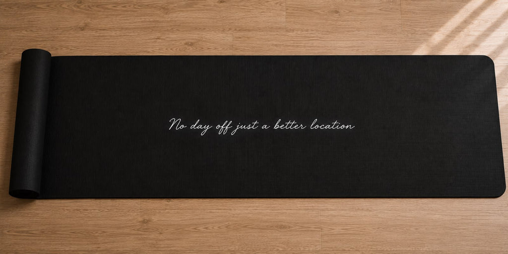 Yoga Mat Quote