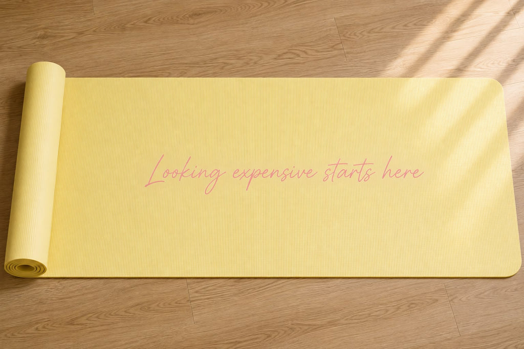 Yoga Mat Quote