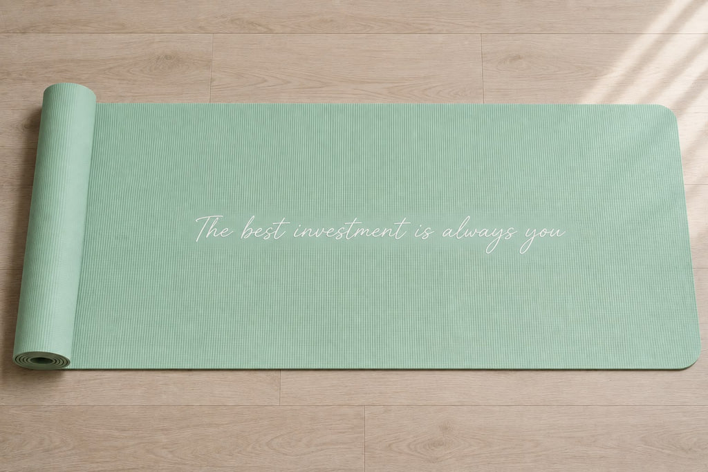 Yoga Mat Quote