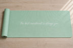 Yoga Mat Quote