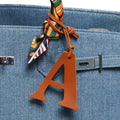 Alphabet Letter Bag Charm