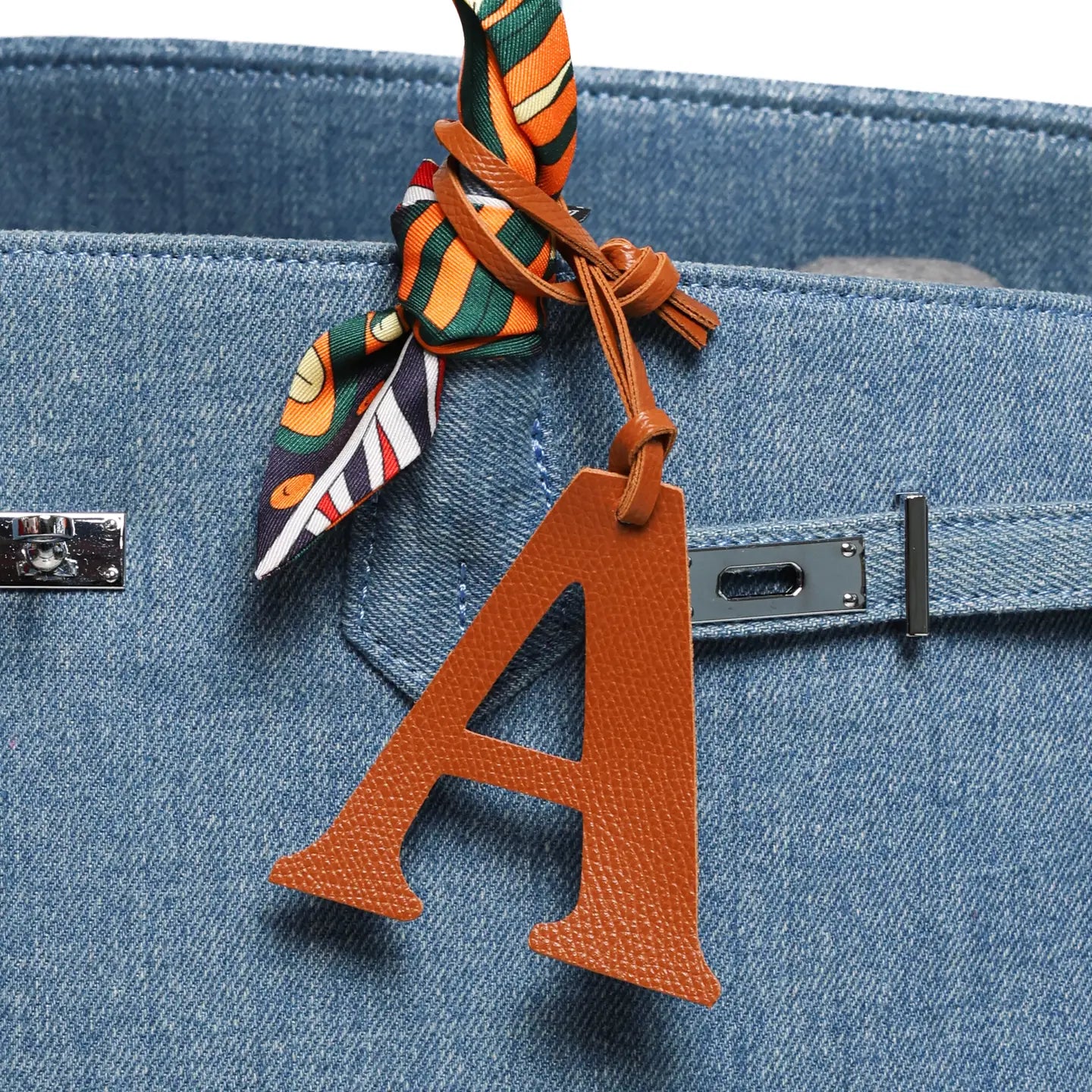 Alphabet Letter Bag Charm